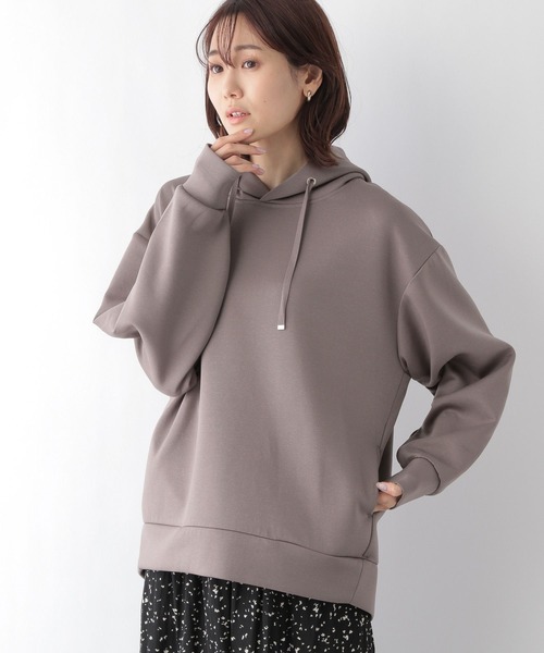 GLOBAL WORK(グローバルワーク)の「ライトクッションパーカー/167617(パーカー・レディース・モカ/グレイッシュベージュ/アイボリー/ベビーピンク・MEDIUM/LARGE)」の6枚目の写真