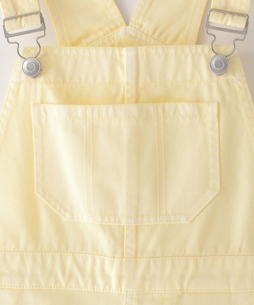 LOWRYS FARM（ローリーズファーム）の「カラーオーバーオール　183331（サロペット/オーバーオール・キッズ・ピンク/イエロー/ブルー・110cm/120cm/130cm/140cm/150cm）」の12枚目の写真