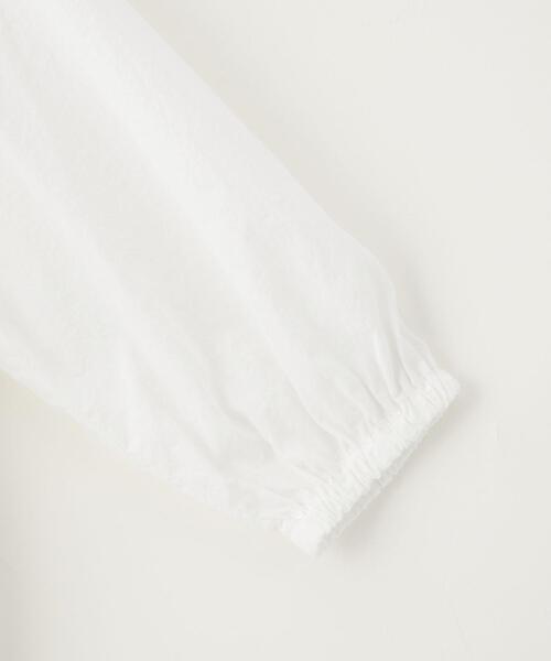 green label relaxing（グリーンレーベルリラクシング）の「TJ シースルー マウンテンパーカー 100-130cm -撥水-（マウンテンパーカー・キッズ・ダークグレー/オフホワイト・S(120-130cm)/XS(100-110cm)）」の5枚目の写真