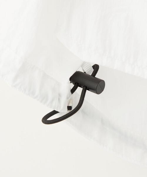 green label relaxing（グリーンレーベルリラクシング）の「TJ シースルー マウンテンパーカー 100-130cm -撥水-（マウンテンパーカー・キッズ・ダークグレー/オフホワイト・S(120-130cm)/XS(100-110cm)）」の8枚目の写真