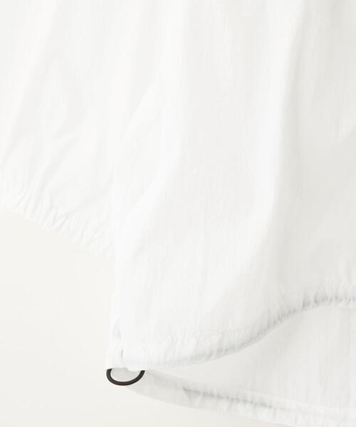 green label relaxing（グリーンレーベルリラクシング）の「TJ シースルー マウンテンパーカー 100-130cm -撥水-（マウンテンパーカー・キッズ・ダークグレー/オフホワイト・S(120-130cm)/XS(100-110cm)）」の9枚目の写真