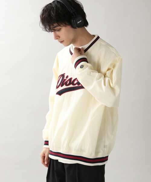 DISCUS(ディスカス)の「【DISCUS】ナイロンVネックプルオーバー(Tシャツ/カットソー・メンズ・ホワイト/ブルー・FREE)」の20枚目の写真