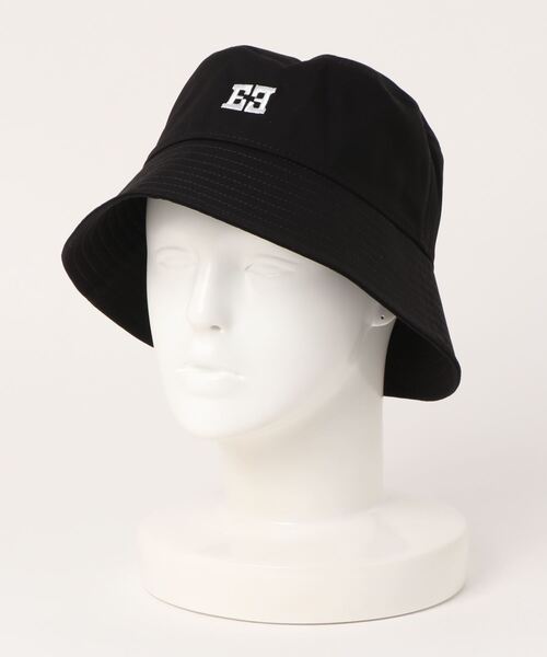 ENVYM（アンビー）の「Ｅロゴバケットハット（ハット・レディース・ホワイト/ブラック・FREE）」の5枚目の写真