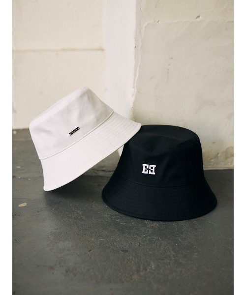 ENVYM（アンビー）の「Ｅロゴバケットハット（ハット・レディース・ホワイト/ブラック・FREE）」の15枚目の写真