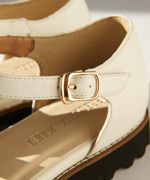 un dix cors（アンディコール）の「【PRECIEUX JOUET(プレシュウ・ジュエ)】グルカサンダル（サンダル・レディース・ホワイト/ブラック・36/37/38）」の12枚目の写真