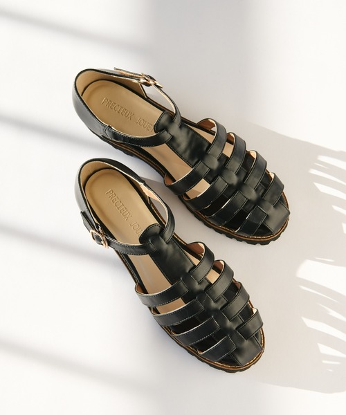 un dix cors（アンディコール）の「【PRECIEUX JOUET(プレシュウ・ジュエ)】グルカサンダル（サンダル・レディース・ホワイト/ブラック・36/37/38）」の18枚目の写真