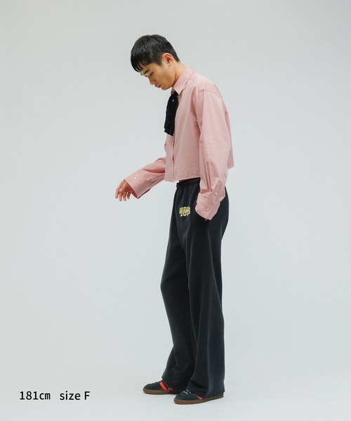 M TO R（ムウトアール）の「［BLOUSE］2WAY TIE DOCKING CROPPED SHIRTS（シャツ/ブラウス・レディース・ホワイト/ブルー/ピンク・FREE）」の20枚目の写真