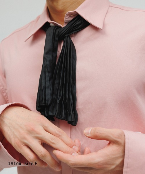 M TO R（ムウトアール）の「［BLOUSE］2WAY TIE DOCKING CROPPED SHIRTS（シャツ/ブラウス・レディース・ホワイト/ブルー/ピンク・FREE）」の22枚目の写真