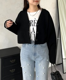 prose verse | スポンディッシュショートカーデ(カーディガン/ボレロ)