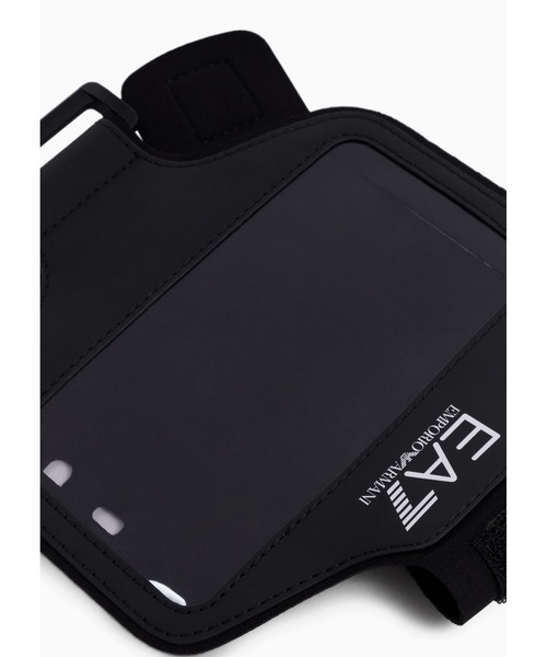 EMPORIO ARMANI EA7(エンポリオアルマーニイーエーセブン)の「【エンポリオ アルマーニ EA7】アームバンド スマートフォンホルダー付き(その他小物・メンズ・クリアブラック・FREE)」の3枚目の写真