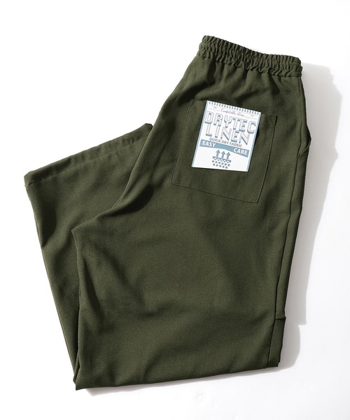 ZIP FIVE(ジップファイブ)の「リネンライクドロコードワイドシルエットスノーパンツ(スラックス・メンズ・カーキ/グリーン/ブルー/ブラック・LARGE/MEDIUM/X-LARGE)」の18枚目の写真