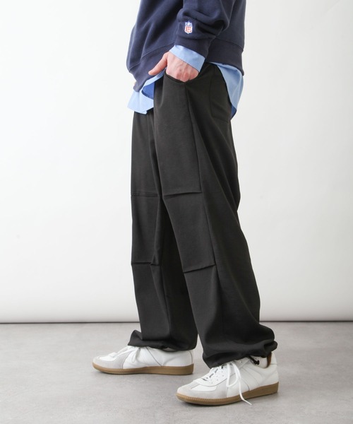 ZIP FIVE(ジップファイブ)の「リネンライクドロコードワイドシルエットスノーパンツ(スラックス・メンズ・カーキ/グリーン/ブルー/ブラック・LARGE/MEDIUM/X-LARGE)」の20枚目の写真