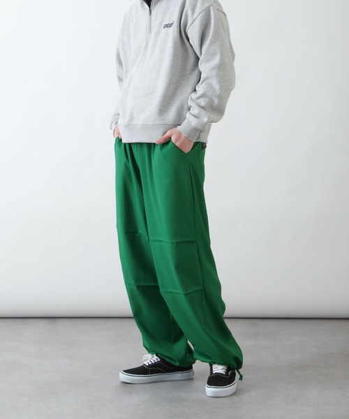 ZIP FIVE(ジップファイブ)の「リネンライクドロコードワイドシルエットスノーパンツ(スラックス・メンズ・カーキ/グリーン/ブルー/ブラック・LARGE/MEDIUM/X-LARGE)」の17枚目の写真