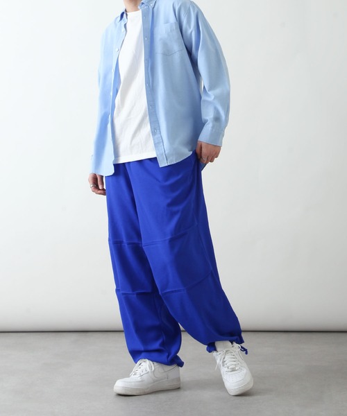 ZIP FIVE(ジップファイブ)の「リネンライクドロコードワイドシルエットスノーパンツ(スラックス・メンズ・カーキ/グリーン/ブルー/ブラック・LARGE/MEDIUM/X-LARGE)」の14枚目の写真