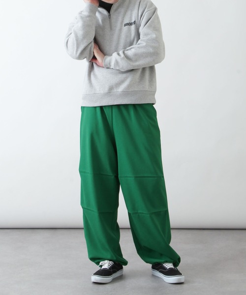 ZIP FIVE(ジップファイブ)の「リネンライクドロコードワイドシルエットスノーパンツ(スラックス・メンズ・カーキ/グリーン/ブルー/ブラック・LARGE/MEDIUM/X-LARGE)」の13枚目の写真