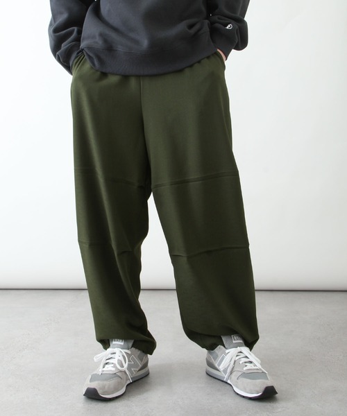 ZIP FIVE(ジップファイブ)の「リネンライクドロコードワイドシルエットスノーパンツ(スラックス・メンズ・カーキ/グリーン/ブルー/ブラック・LARGE/MEDIUM/X-LARGE)」の6枚目の写真