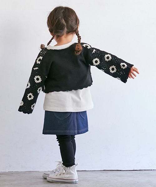 petit main(プティマイン)の「【リンク】レギンス付きスカート(スカート・キッズ・ネイビー/ブルー/ライトピンク・130cm/100cm/120cm/80cm/110cm/90cm)」の8枚目の写真