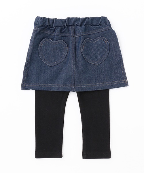 petit main(プティマイン)の「【リンク】レギンス付きスカート(スカート・キッズ・ネイビー/ブルー/ライトピンク・130cm/100cm/120cm/80cm/110cm/90cm)」の11枚目の写真