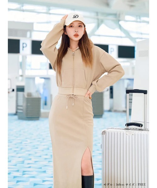 スウェットスカートセットアップ（スウェット）｜Darich（ダーリッチ  