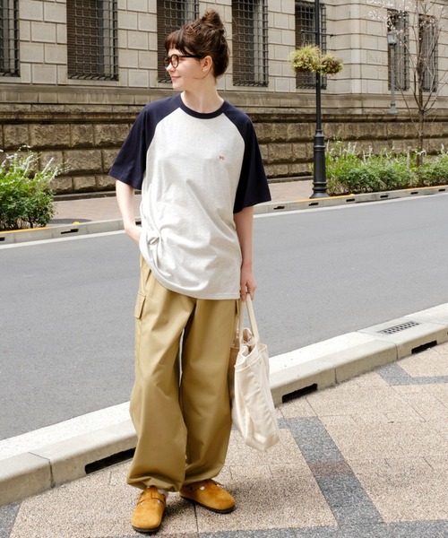 【廃盤 デッドストック】Ruler 極厚刺繍 ラグランスリーブ Tシャツ 2XL 廃盤 デッドストック】Ruler 極厚刺繍 ラグランスリーブ Tシャツ 2XL