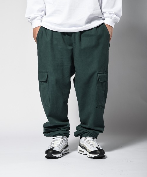 LFYT（エルエフワイティー）の「LFYT ラファイエット [Lafayette] - リラックスフィット カーゴパンツ テーパード [RELAXED FIT CARGO PANTS] LS231203（カーゴパンツ・メンズ・グリーン/チャコールグレー/ブラック・XX-LARGE/X-LARGE/LARGE/MEDIUM）」の8枚目の写真