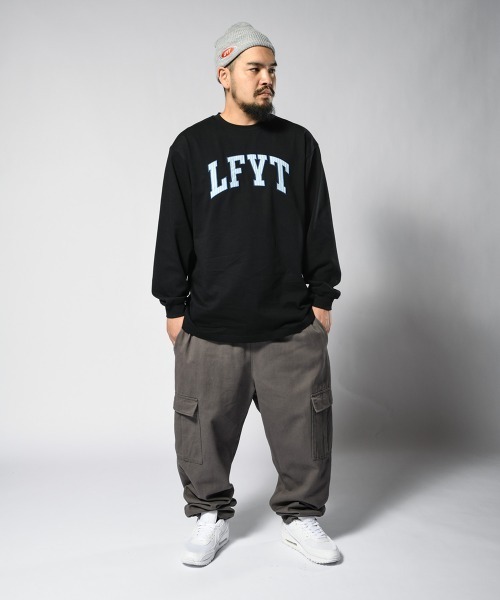 LFYT（エルエフワイティー）の「LFYT ラファイエット [Lafayette] - リラックスフィット カーゴパンツ テーパード [RELAXED FIT CARGO PANTS] LS231203（カーゴパンツ・メンズ・グリーン/チャコールグレー/ブラック・XX-LARGE/X-LARGE/LARGE/MEDIUM）」の16枚目の写真
