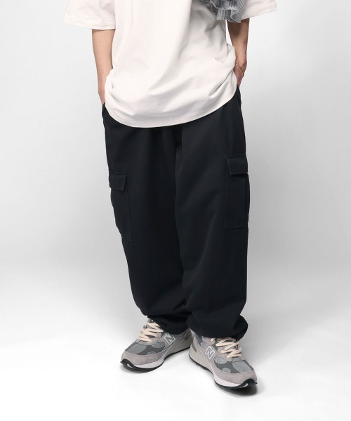 LFYT（エルエフワイティー）の「LFYT ラファイエット [Lafayette] - リラックスフィット カーゴパンツ テーパード [RELAXED FIT CARGO PANTS] LS231203（カーゴパンツ・メンズ・グリーン/チャコールグレー/ブラック・XX-LARGE/X-LARGE/LARGE/MEDIUM）」の18枚目の写真