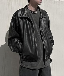 Figments | フェイクレザーブルゾン(ブルゾン)