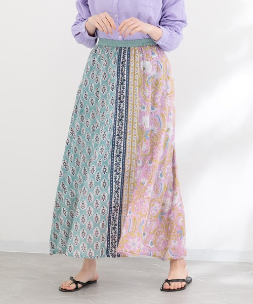 キャサリンロス 水彩画スカート KATHARINE ROSS ウエストゴム KATHARINE ROSS（キャサリンロス）の「【KATHARINE ROSS