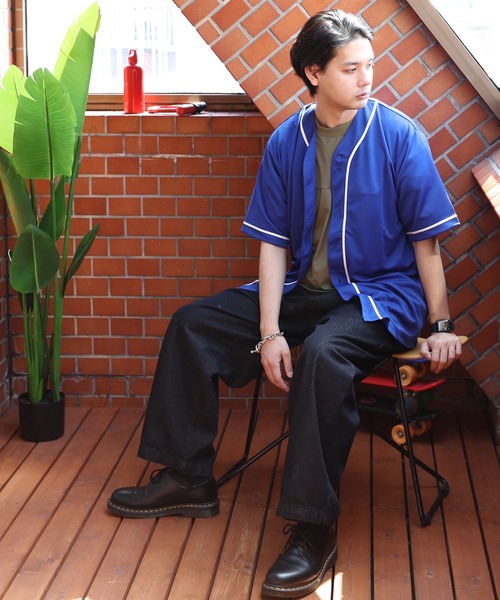 United Athle(ユナイテッドアスレ)の「United Athle Sports ベースボールシャツ(シャツ/ブラウス・メンズ・ブルー系その他/ホワイト×ブラック/ブラック×ホワイト・X-LARGE/MEDIUM/LARGE)」の5枚目の写真