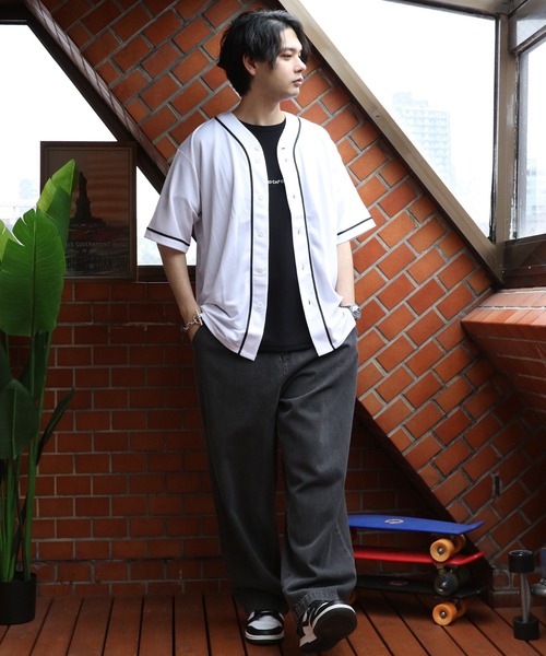 United Athle(ユナイテッドアスレ)の「United Athle Sports ベースボールシャツ(シャツ/ブラウス・メンズ・ブルー系その他/ホワイト×ブラック/ブラック×ホワイト・X-LARGE/MEDIUM/LARGE)」の22枚目の写真