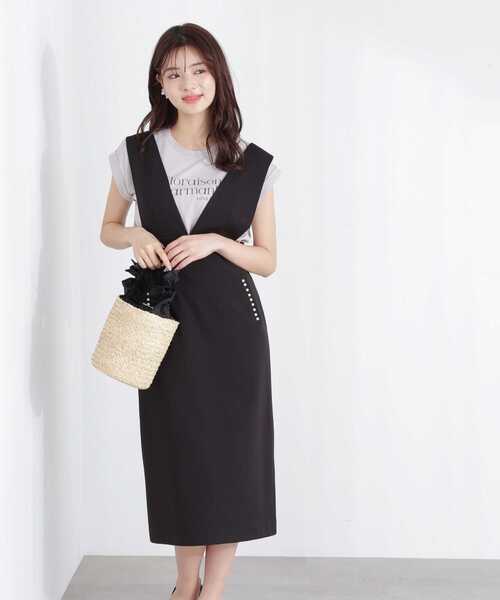 PROPORTION BODY DRESSING（プロポーションボディドレッシング）の「＜Ｅ＞ロゴＴシャツ / 1213167500（Tシャツ/カットソー・レディース・ホワイト/ダークグレー/グレー・FREE）」の13枚目の写真