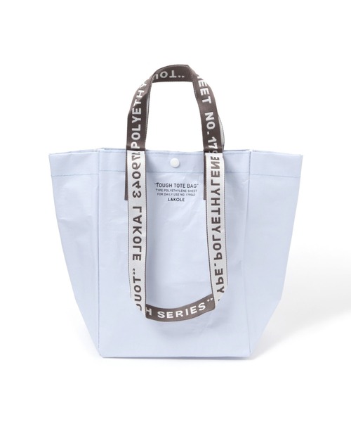 LAKOLE（ラコレ）の「TOUGH BAGカラー(S) / 188630（トートバッグ・レディース・桜/チャコール/アイボリー/ブルー/ネイビー/ライトブルー/カーキ・FREE）」の6枚目の写真