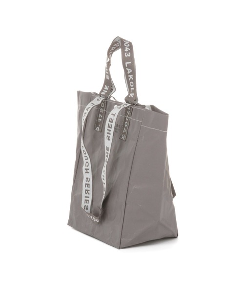 LAKOLE（ラコレ）の「TOUGH BAGカラー(S) / 188630（トートバッグ・レディース・桜/チャコール/アイボリー/ブルー/ネイビー/ライトブルー/カーキ・FREE）」の9枚目の写真