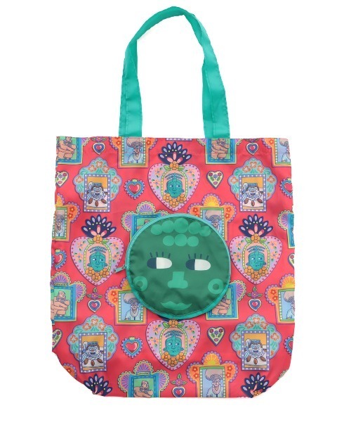 チチカカ(チチカカ)の「特別展「古代メキシコ」ポケッタブルエコバッグ(エコバッグ/サブバッグ・レディース・レッド/イエロー/ブルー・FREE)」の18枚目の写真