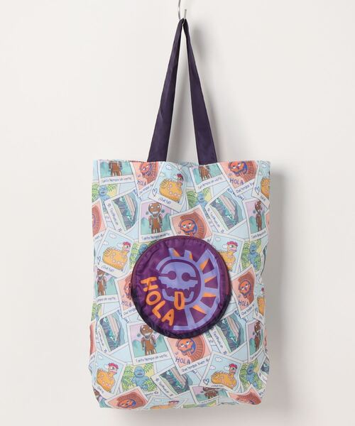 チチカカ(チチカカ)の「特別展「古代メキシコ」ポケッタブルエコバッグ(エコバッグ/サブバッグ・レディース・レッド/イエロー/ブルー・FREE)」の9枚目の写真