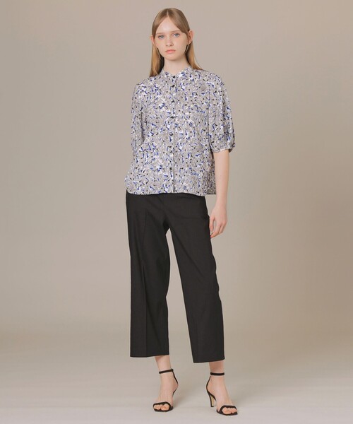 MACKINTOSH LONDON(マッキントッシュ ロンドン)の「ビーハイブプリントブラウス(シャツ/ブラウス・レディース・ライトブルー/イエロー・38)」の7枚目の写真