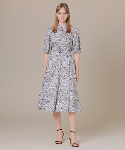 MACKINTOSH LONDON(マッキントッシュ ロンドン)の「ビーハイブプリントブラウス(シャツ/ブラウス・レディース・ライトブルー/イエロー・38)」の13枚目の写真