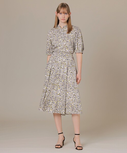 MACKINTOSH LONDON(マッキントッシュ ロンドン)の「ビーハイブプリントブラウス(シャツ/ブラウス・レディース・ライトブルー/イエロー・38)」の12枚目の写真