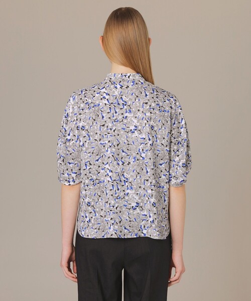 MACKINTOSH LONDON(マッキントッシュ ロンドン)の「ビーハイブプリントブラウス(シャツ/ブラウス・レディース・ライトブルー/イエロー・38)」の11枚目の写真
