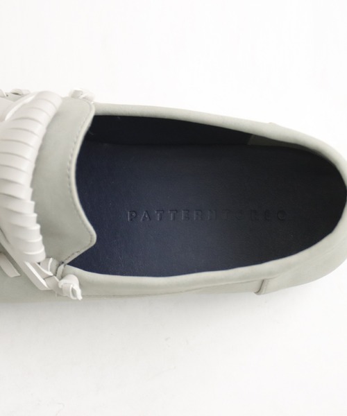 antiqua(アンティカ)の「タッセルモカシン(モカシン/デッキシューズ・レディース・ブラック/グレー・M/L/S/LL)」の20枚目の写真