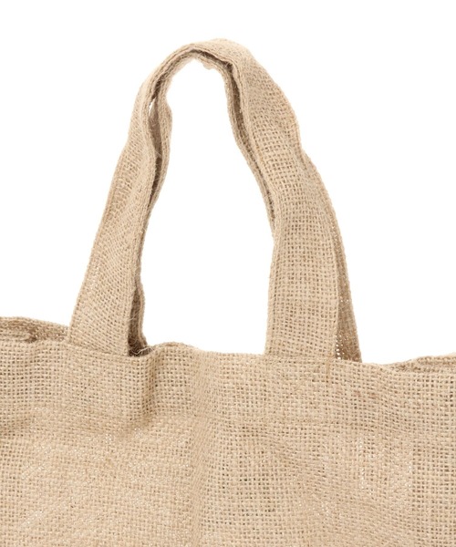 niko and...（ニコアンド）の「【MAISON BENGAL(メイゾン・ベンガル)】ジュートロゴSトートバッグ（トートバッグ・レディース・パープル/ブルー/グリーン・0）」の8枚目の写真