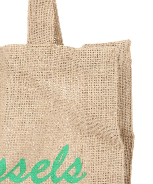 niko and...（ニコアンド）の「【MAISON BENGAL(メイゾン・ベンガル)】ジュートロゴSトートバッグ（トートバッグ・レディース・パープル/ブルー/グリーン・0）」の9枚目の写真