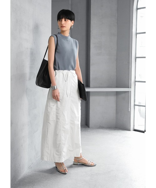 STYLE DELI（スタイルデリ）の「【サブBAG用】軽量くったりトートバッグ（トートバッグ・レディース・ブラック/ホワイト/ベージュ系・FREE）」の5枚目の写真