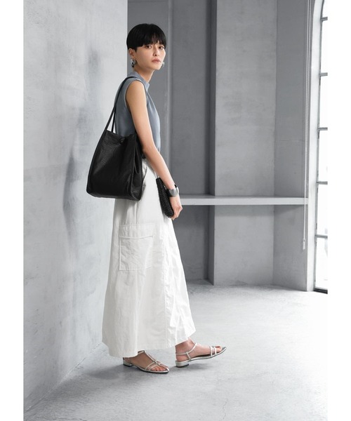 STYLE DELI（スタイルデリ）の「【サブBAG用】軽量くったりトートバッグ（トートバッグ・レディース・ブラック/ホワイト/ベージュ系・FREE）」の21枚目の写真