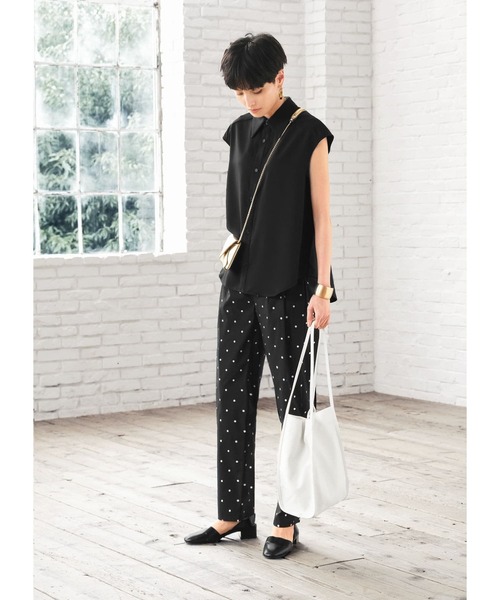 STYLE DELI（スタイルデリ）の「【サブBAG用】軽量くったりトートバッグ（トートバッグ・レディース・ブラック/ホワイト/ベージュ系・FREE）」の19枚目の写真