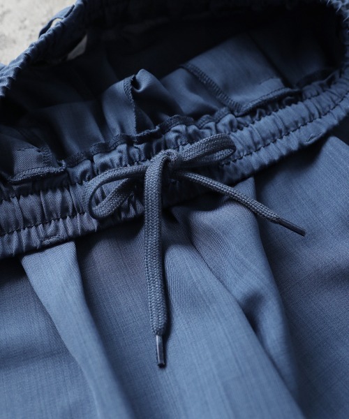 LIL VENDARS(リルヴェンダース)の「【セットアップ 3点セット】テックリネンスキッパ―プルオーバーシャツ&1タックショートパンツ&タンクトップ(セットアップ・メンズ・ネイビー/ブラック/グレー/ブラウン/ベージュ/ブルー・XL/M/L/S)」の12枚目の写真