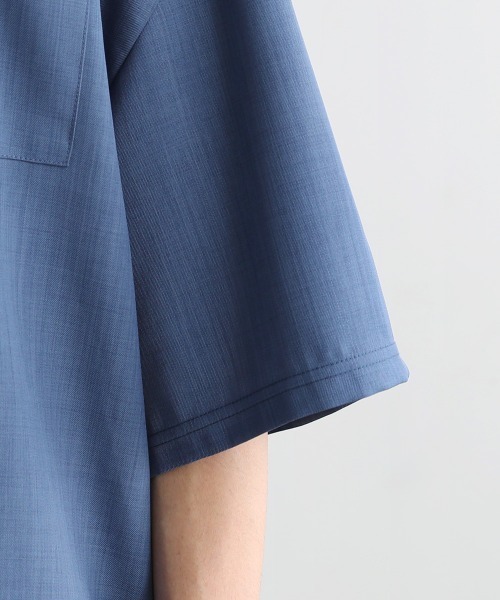 LIL VENDARS(リルヴェンダース)の「【セットアップ 3点セット】テックリネンスキッパ―プルオーバーシャツ&1タックショートパンツ&タンクトップ(セットアップ・メンズ・ネイビー/ブラック/グレー/ブラウン/ベージュ/ブルー・XL/M/L/S)」の18枚目の写真