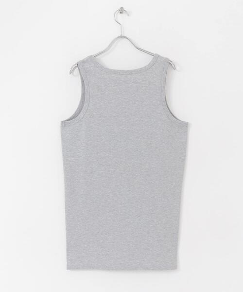 ITEMS URBANRESEARCH（アイテムズ アーバンリサーチ）の「リブタンクトップ（タンクトップ・メンズ・グレー系その他/ブラック/オフホワイト/アイボリー・LARGE/MEDIUM）」の12枚目の写真