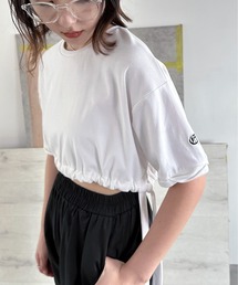 EPIMI E'PIMMY | 裾ドロストクロップドTシャツ(Tシャツ/カットソー)